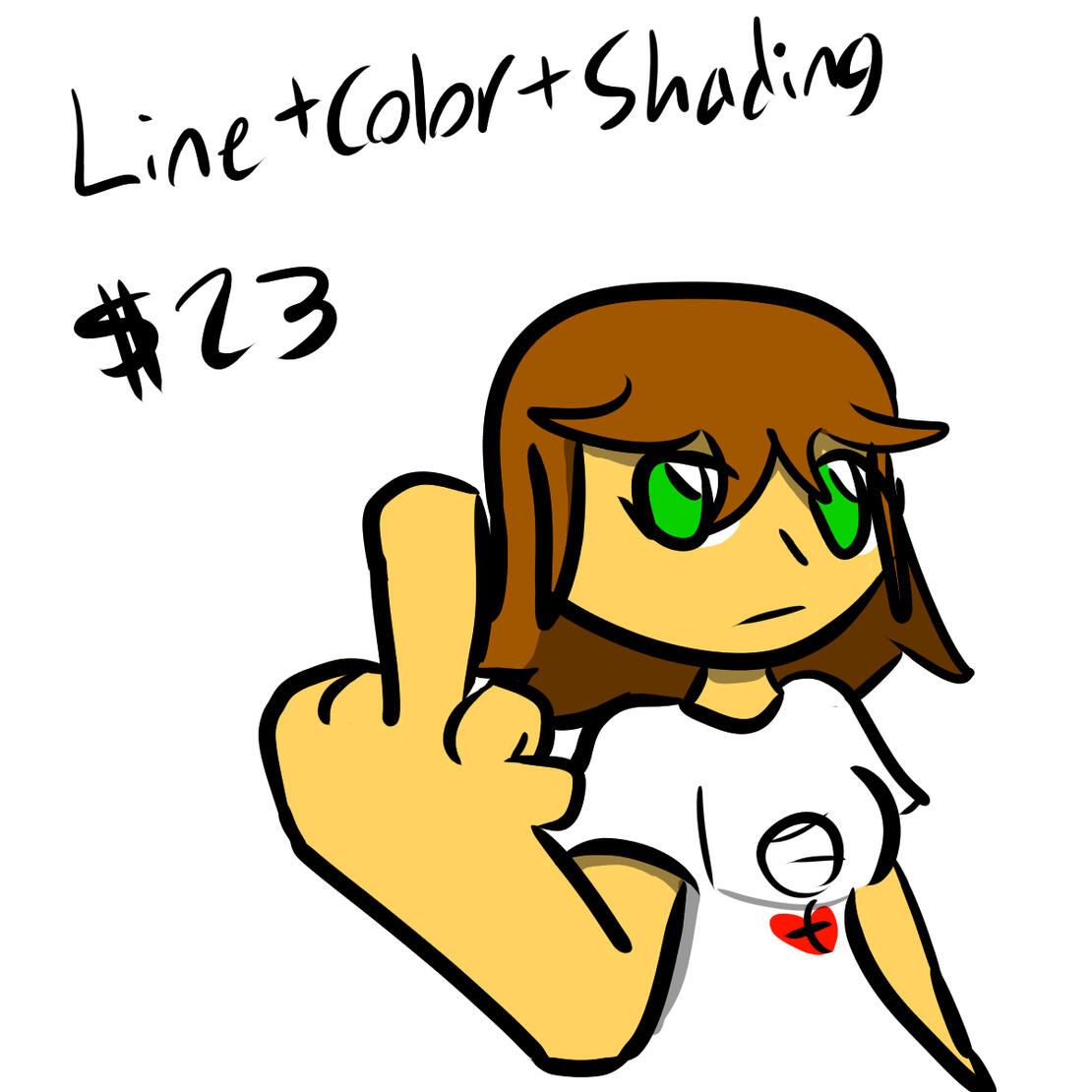 $23 Line + Color + Shading